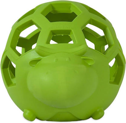 JW Pet Hol-ee Cow Dog Chew Puzzle Toy, Small