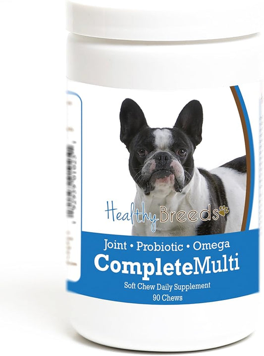 Healthy Breeds French Bulldog All in One Multivitamin Soft Chew 90 Count