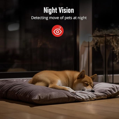 PARIS RHÔNE 2K Pet Camera, 360°View Dog Camera with Treat Dispensing, 5G WiFi Pets Monitoring with Smart Phone APP, Barking Detection and Motion Alerts, Two-Way Audio, Infrared Night Vision