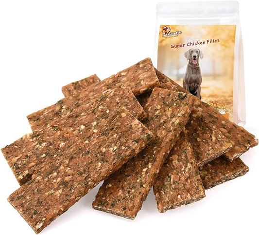 Beef & Sweet Potato Jerky Dog Treats, Healthy Beef Strips Dog Jerky with Oats Taurine, Natural High Protein Dog Recipe,10.58oz