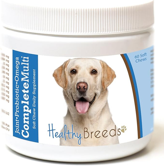 Healthy Breeds Labrador Retriever All in One Multivitamin Soft Chew 60 Count