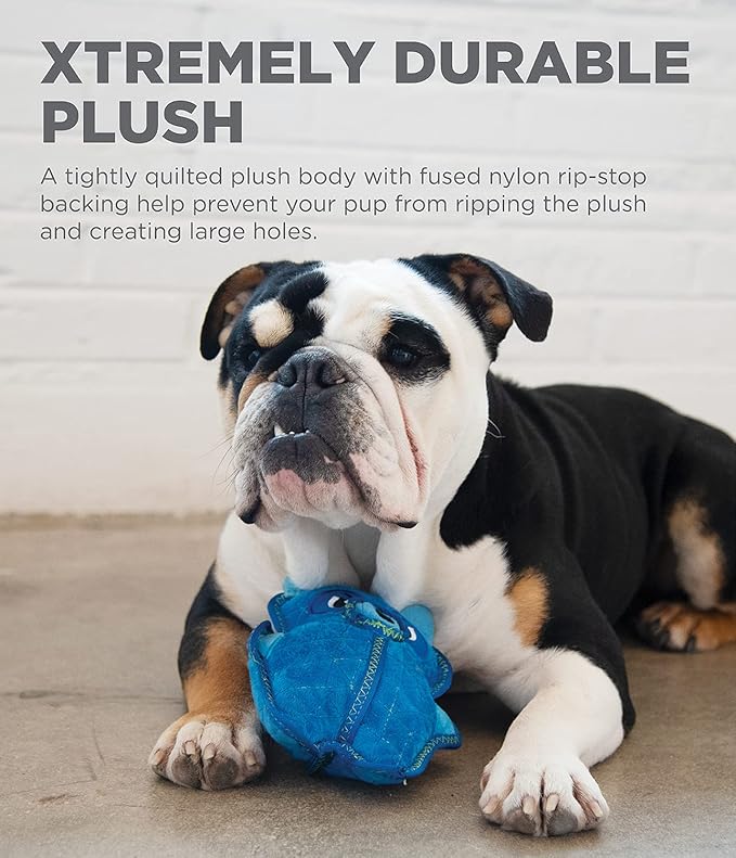 Outward Hound Xtreme Seamz Raccoon Squeaky Plush Dog Toy - Reinforced Dense Stuffing Plush Toy
