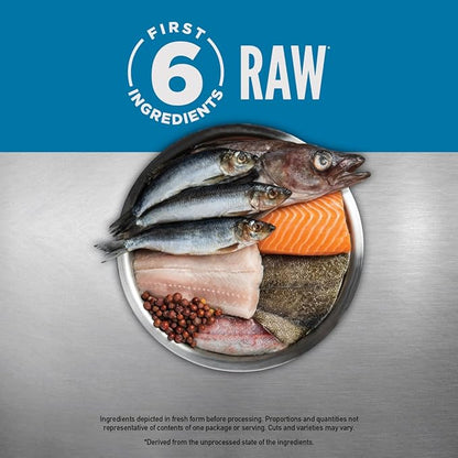 ORIJEN Dog Six Fish Recipe, 4.5lb, High-Protein Grain-Free Dry Dog Food, Packaging May Vary
