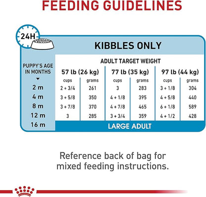 Royal Canin Size Health Nutrition Dry Large Breed Puppy Food, Supports Brain Development, Immune Support and Digestive Health, 30 lb Bag