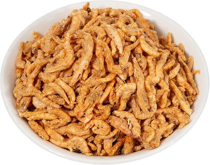 Amzey Freeze Jumbo Krill 3 oz, Dired Jumbo Shrimp Provide Essential Omega-3, Vitamin Enhancement. Super Food for Pets, Cat Food, Dog Food, Fresh and Salt Water Fish