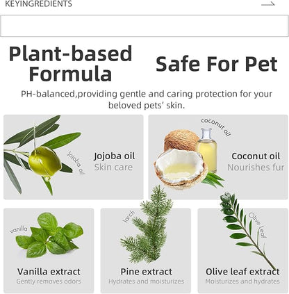 ALL FOR PAWS Dog Eye Wipes Ear Wash Pads Gentle Tear Stain Wipes for Dogs and Cats, Removes Dirt Crust and Discharge Natural Pet Wipes with Soothing Aloe Vera, 120 Counts