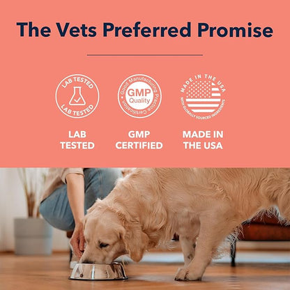 Vets Preferred Anti Diarrhea Liquid for Dogs - Dog Diarrhea Relief with Pectin and Kaolin (8 oz.) | Once every 12 hours for Dog Diarrhea & Dog Gas Relief