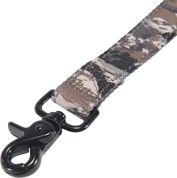 Browning Dog Leashes, Durable, Classic Webbing Pet Leash with Reflective Stitching, Ovix Camo, One Size