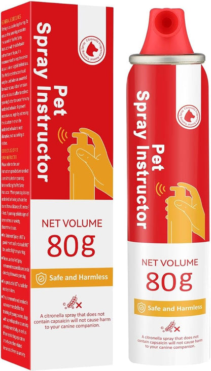 Spray Corrector Dog Trainer, 80ml 1 Pack Spray for Dog to Stops Barking, Jumping Up, Place Avoidance, Food Stealing, Fights & Unwanted Dog Behaviour