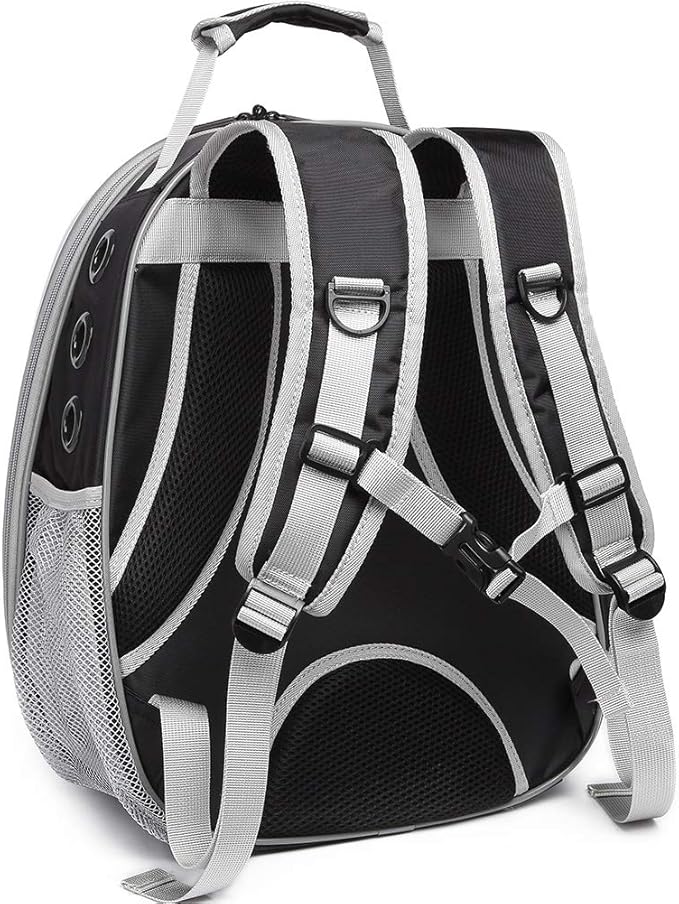 Front Expandable Cat Backpack Carrier, Fit up to 20 lbs, Space Capsule Astronaut Cat Bubble Backpack