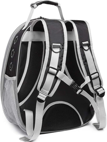 Front Expandable Cat Backpack Carrier, Fit up to 20 lbs, Space Capsule Astronaut Cat Bubble Backpack