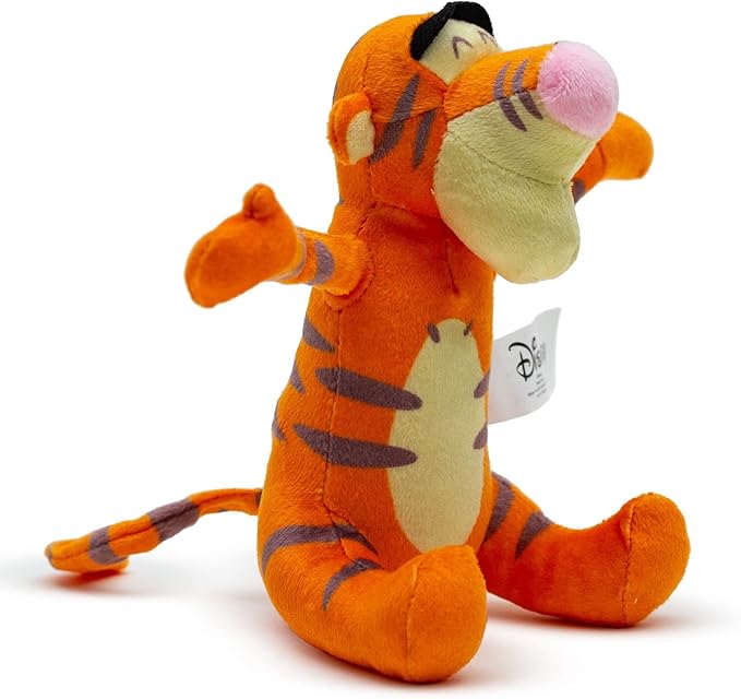 Buckle-Down Disney Dog Toy, Winnie The Pooh Tiggers Arms Up Sitting Pose Pet Toy, Plush