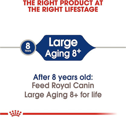 Royal Canin Large Aging 8+ Senior Dry Dog Food, 30 lb bag