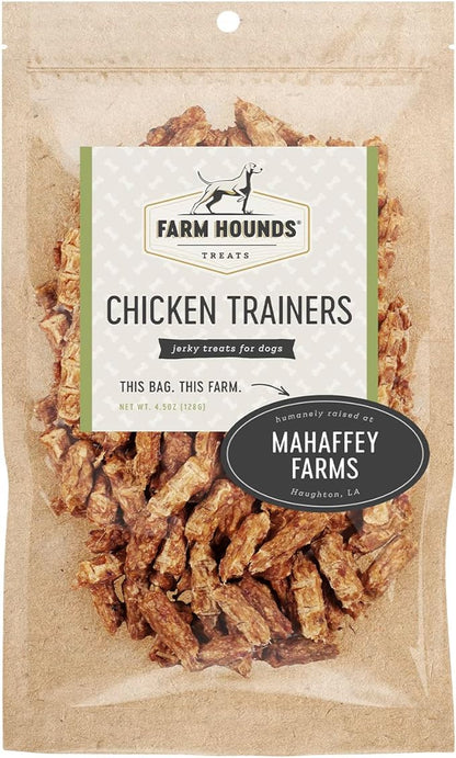 Farm Hounds Premium Bite-Sized Chicken Training Treats for Dog, 100% Made from Humanely-Raised Chickens, Dog Trainer Treats Healthy Delicious Dog Bites, Made in USA, 2-Pack