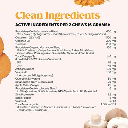 Pet Honesty Dog Allergy Relief Immunity Max Strength - Dog Allergy Chews, Probiotics for Dog, Dog Skin and Coat Supplement, Itch Relief for Dogs,Seasonal Allergy Support Supplement (Chicken)