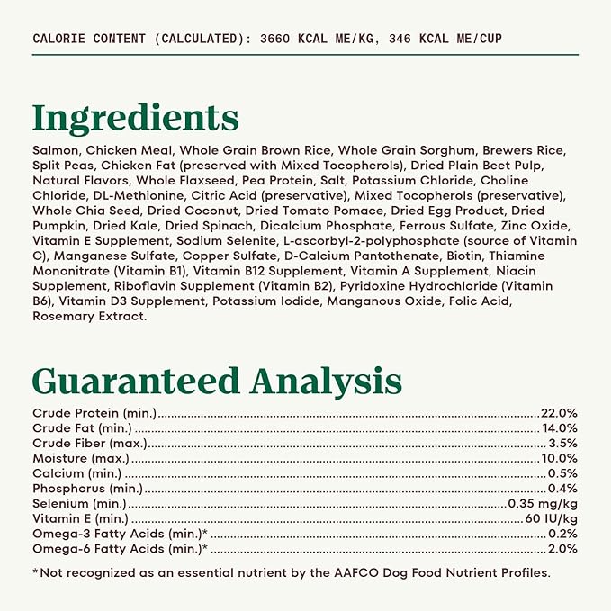 Nutro Natural Choice Adult Dry Dog Food, Salmon & Brown Rice Recipe, 28 lb. Bag