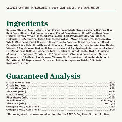 Nutro Natural Choice Adult Dry Dog Food, Salmon & Brown Rice Recipe, 28 lb. Bag