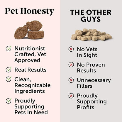Pet Honesty Flea and Tick Prevention for Dogs Supplement - Natural Flea and Tick Chews for Dogs, Oral Flea Pills, No Harsh Chemicals, Natural Way to Enjoy The Outdoors - Bacon (90 Count)