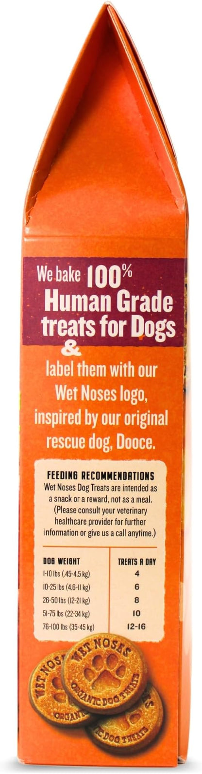 Grain-Free Organic Crunchy Dog Treats – for All Pet Sizes, Breeds – All-Natural Treat – 100% Human-Grade – Delicious Snacks for Dogs – 14 Oz., Grain Free - Carrot Sweet Potato, 2 X 14oz Box