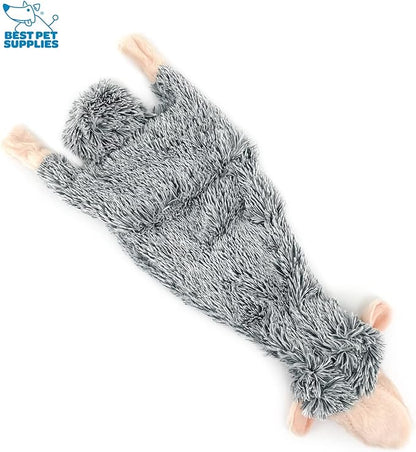 Best Pet Supplies Stuffing Free Squeaky Dog Toys for Small Dogs, Medium Dogs, and Large Dogs, Durable, Best Dog Chew Toy for Teething Puppy, Indoor Play, Holds Plastic Bottle - Sheep, Large
