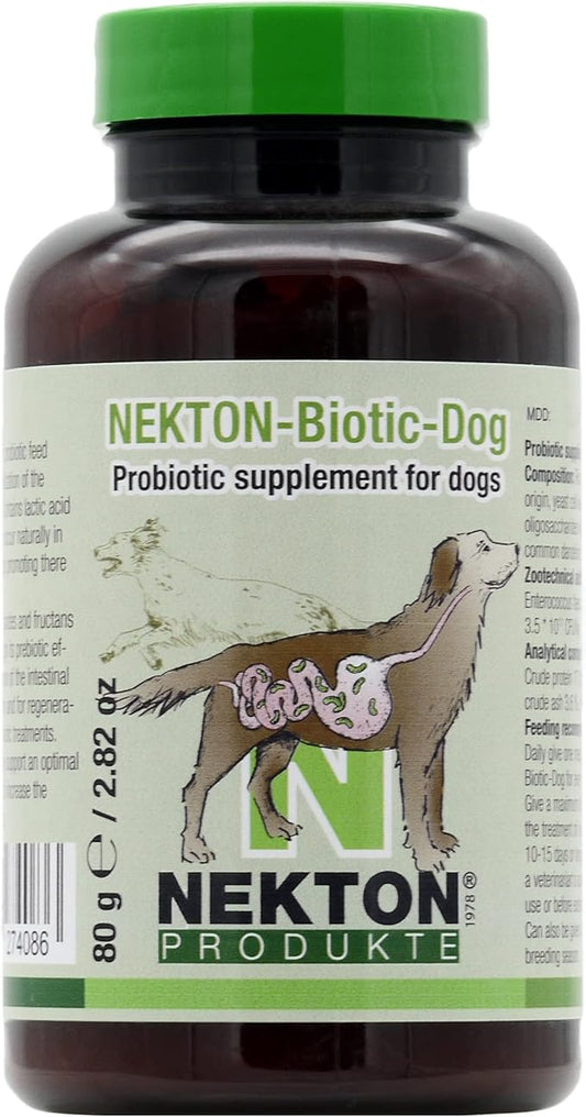 Nekton Biotic-Dog Probiotic Supplement for Dogs 80gm (2.8oz)