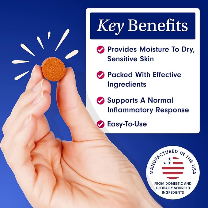 PetLab Co. Itch Relief Chew Pro – Itch Relief Chews for Dogs – Omega 3 for Dogs Itch Supplement - Packed with Beneficial Fatty Acids for Healthy Skin for Dogs – Seasonal Allergies Support
