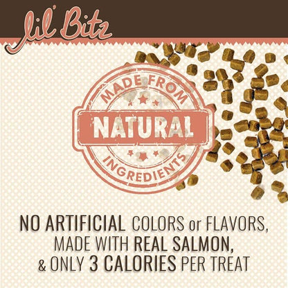 Lil' Bitz training Treats for Cats (1 Pack, All Cat Sizes - Salmon & Liver)