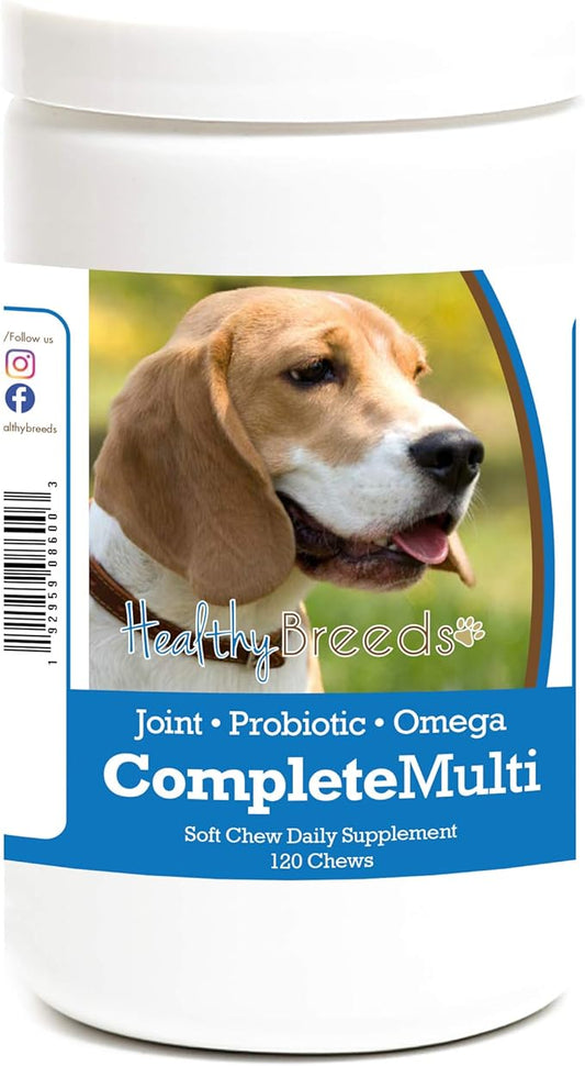 Healthy Breeds Beagle All in One Multivitamin Soft Chew 120 Count