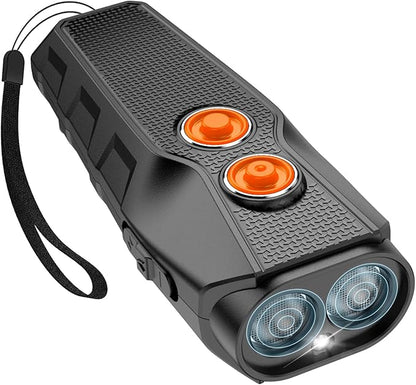NOUGAT Dog Barking Control Devices, Anti Barking Device with 3 Training Deterrent Modes, Barking Control 25FT Ultrasonic Dog Bark Deterrent, Rechargeable Dog Training & Behavior Aids with LED