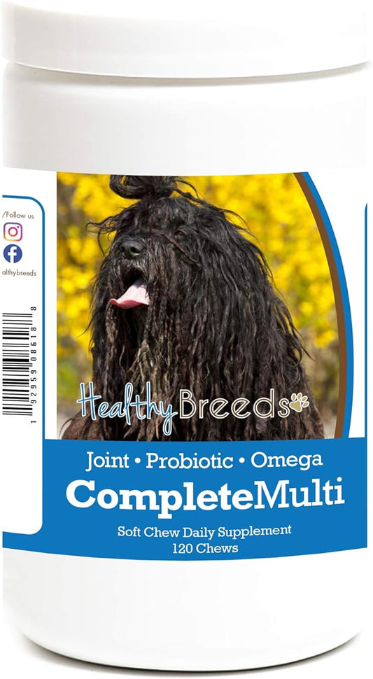 Healthy Breeds Bergamasco All in One Multivitamin Soft Chew 120 Count