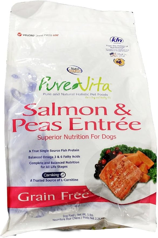 Salmon and Peas Grain-Free Dog Food 5Lbs