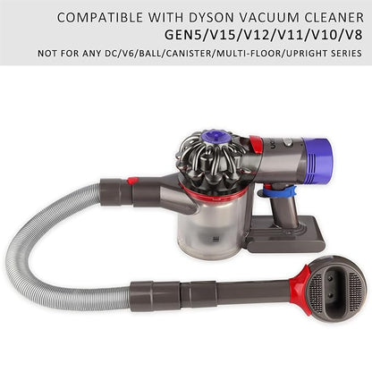 Pet Grooming Tool Kit for Dyson - Pet Hair Grooming Tool Shedding Deshedding Brush and Extension Hose for Dyson GEN5 G5 V15 V12 V11 V10 V8 V7 Vacuum Cleaner