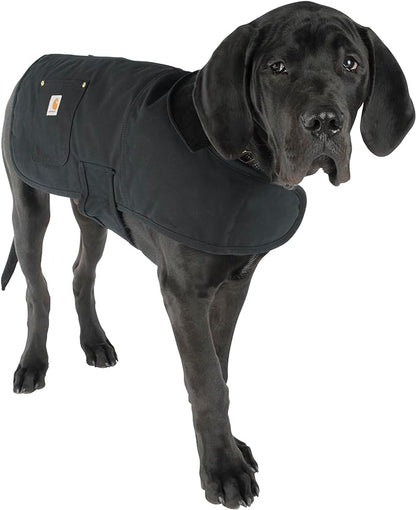 Carhartt Firm Duck Insulated Dog Chore Coat Black, Large