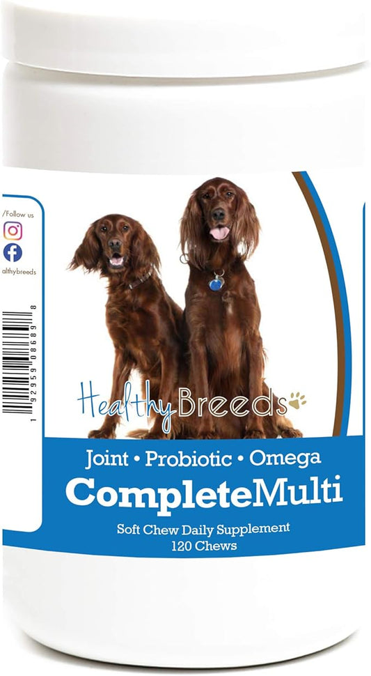 Healthy Breeds Irish Setter All in One Multivitamin Soft Chew 120 Count