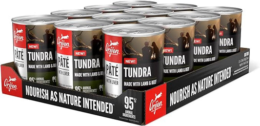 ORIJEN™ Tundra Pâté with Liver Wet Dog Food, Case of 12