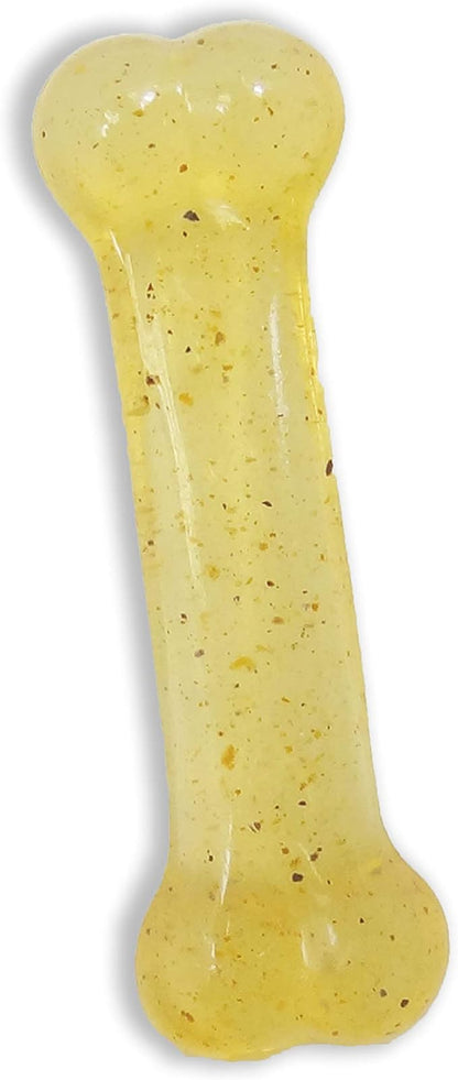 Nylabone Flex Chew Moderate Dog Chew Toy Bone, Chicken Flavor, Medium/Wolf (1 Count)