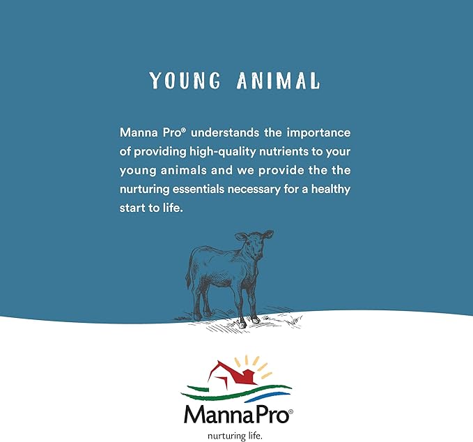 Manna Pro Nurse All Multi Species Milk Replacer with Probiotics for Horses | Formulated with All-Milk Protein to Promote Growth and Development | Helps Support Healthy Gut and Digestions| 8lbs