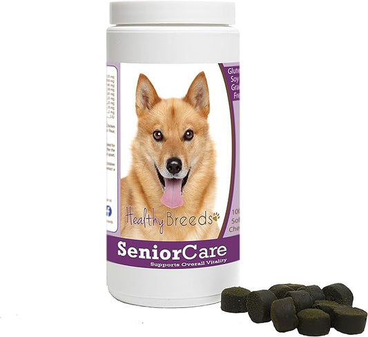 Healthy Breeds Finnish Spitz Senior Dog Care Soft Chews 100 Count