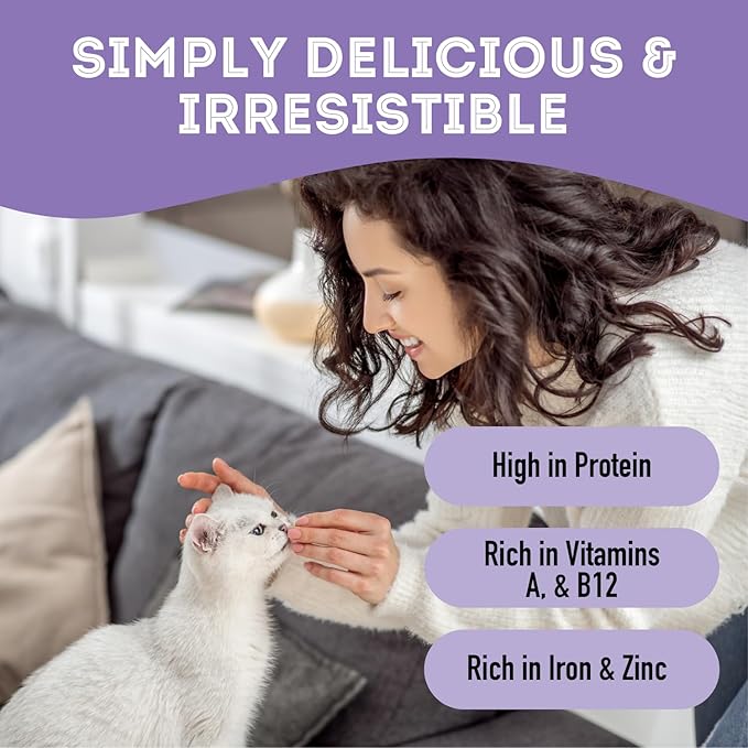Freeze Dried Beef Liver Treats for Dogs & Cats (1.76 oz, Pack of 1) - Single Ingredient Flash Frozen to Maintain Nutrients Vitamins and Healthy Oils