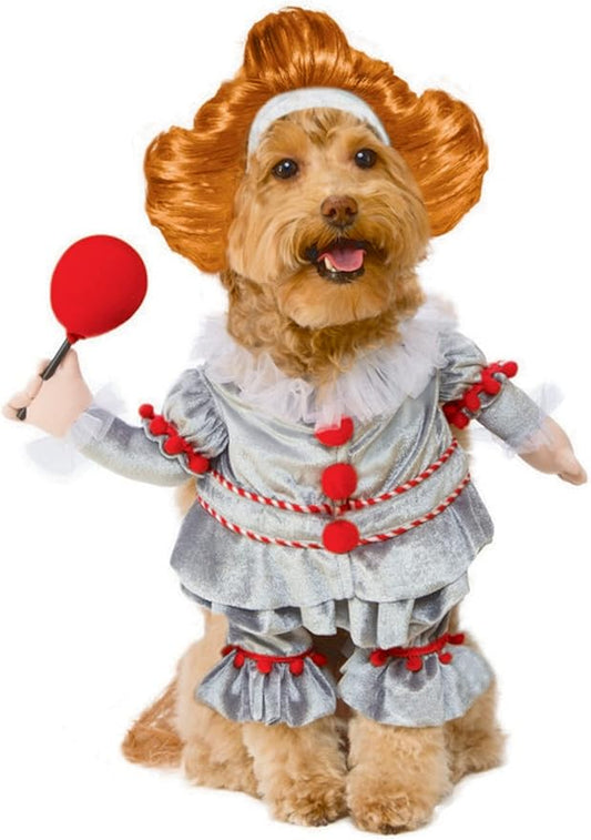 Rubie's IT Movie Walking Pennywise Pet Costume, Large