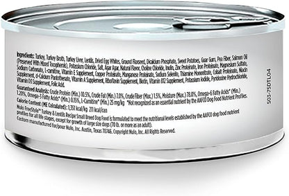 Nulo Freestyle Small Breed Adult Wet Canned Dog Food, Premium All Natural Grain-Free with Omega 3 & 6 for a Healthy Coat and High Animal-Based Protein, 24 Pack