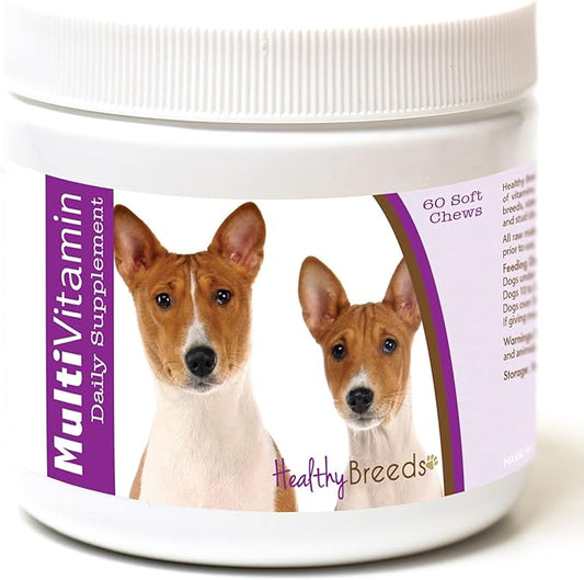 Healthy Breeds Basenji Multi-Vitamin Soft Chews 60 Count