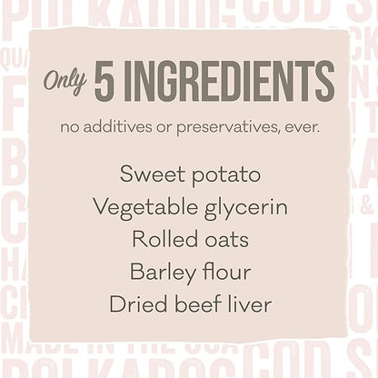 Polkadog Sweet Potato & Beef Wonder Nuggets Dog Treats – All-Natural Pet Training Treats for Dogs – Healthy, Handmade Puppy Snacks – Bite-Sized, Soft, Chewy Treats for Pets – 10 oz