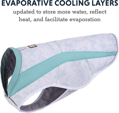 Ruffwear, Swamp Cooler Dog Vest, Evaporative Cooling for Hot Weather, Compatible with Most Harnesses, Sage Green, X-Small