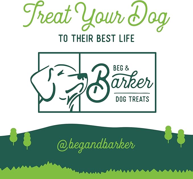 Beg & Barker Jerky for Dogs - Dog Training Treats - Natural Dog Treats Made in The USA - Grain Free, Diabetic-Friendly, High Protein, Sugar-Free (Chicken & Liver, 4 Ounce (Pack of 2))