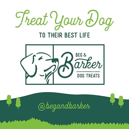 Beg & Barker Chicken Jerky for Dogs (10 Ounce, Pack of 2) - Dog Training Treats - Natural Dog Treats Made in The USA - Grain Free, Diabetic-Friendly, High Protein, Sugar-Free