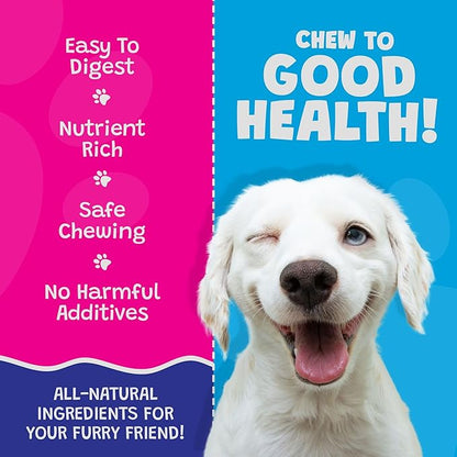 Coconut Dog Chews - Premium, All Natural Coconut Dog Treats - Healthy Puppy Treats & Vitamin Rich Rawhide Free Dog Chews - (Original)