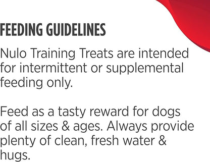 Nulo Freestyle Grain-Free Healthy Dog and Puppy Training Treats, Low Calorie Treats Made with Superfood Boost Ingredients, 2 Calories per Treat , 4 Ounce (Pack of 1)