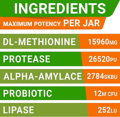 Grass Burn Spot Chews for Dogs - Dog Urine Neutralizer for Lawn - Dog Pee Lawn Spot Saver - Natural Treatment Caused by Dog Urine - Grass Treatment Rocks -DL-Methionine+Enzymes - 120 Chew