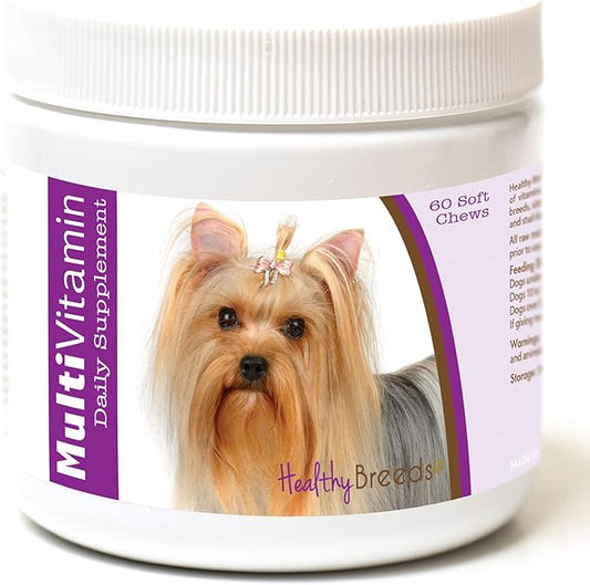 Healthy Breeds Yorkshire Terrier Multi-Vitamin Soft Chews 60 Count
